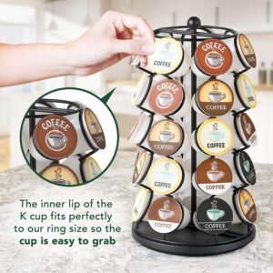 K-Cup Carousel - Holds 35 K-Cups in Black