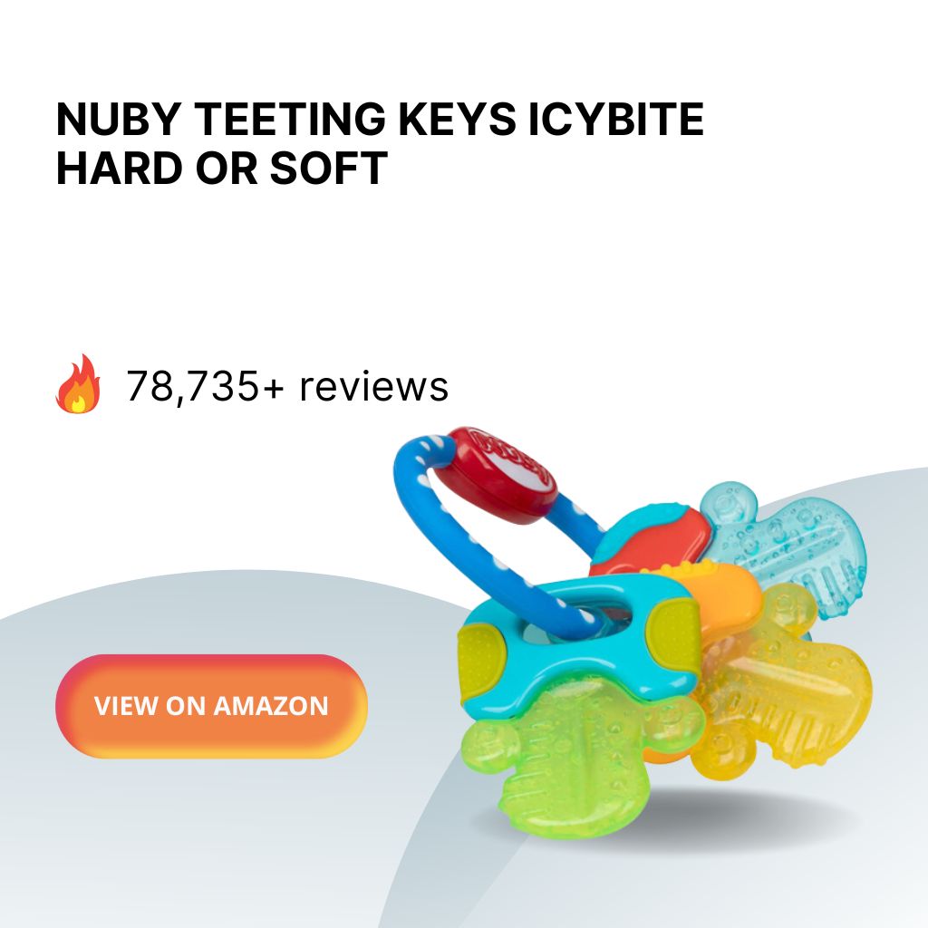 Nuby Teeting Keys Icybite Hard Or Soft